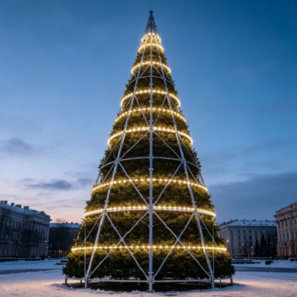 Decorative Christmas Tree Tower