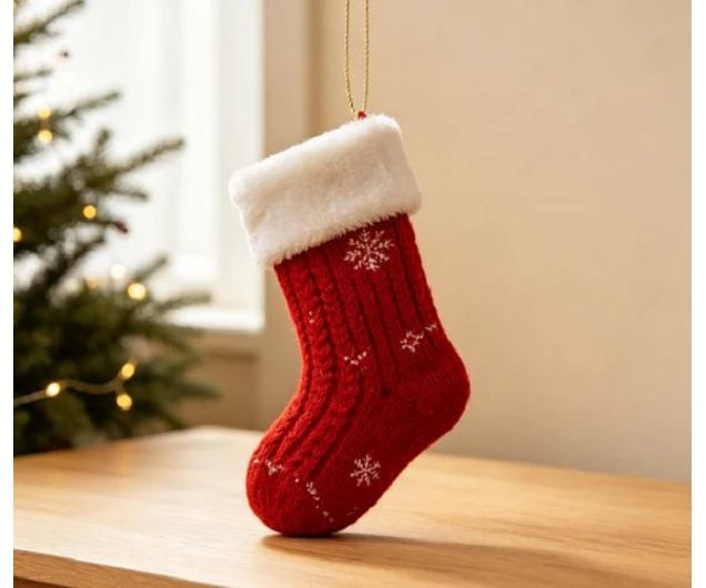 Hanging Christmas Stocking Decoration