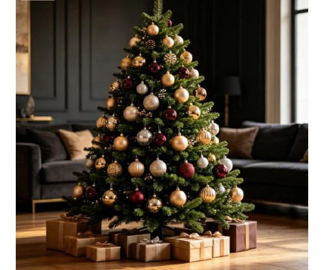 Luxury Ball Decorated Christmas Tree