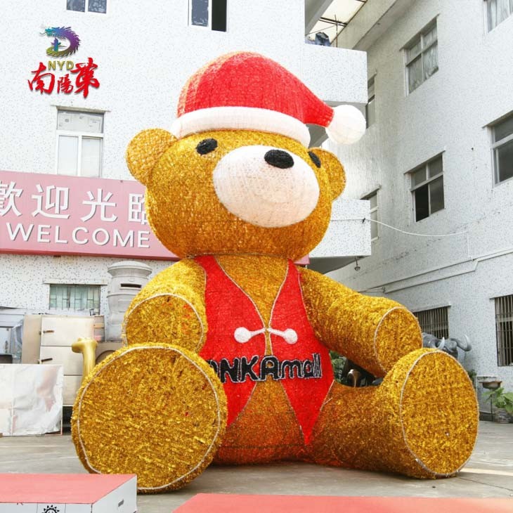 Outdoor Christmas Decorations Large Led Bear Outdoor Christmas Decorations Large Led Bear