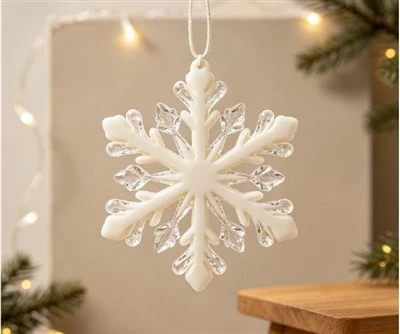 Hanging Christmas Snowflake Decoration