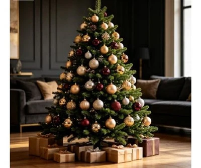 Luxury Ball Decorated Christmas Tree
